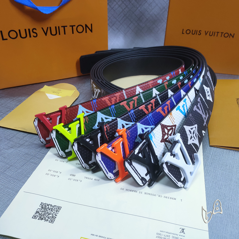 LV belt 38mmX80-125cm lb (40)